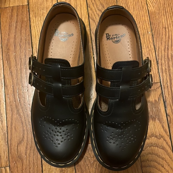 8065 Smooth Leather Mary Jane Shoes - Picture 2 of 7